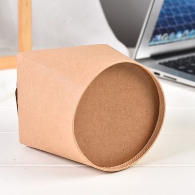 250ml πτυσσόμενο στρογγυλό βιοδιασπάσιμο μίας χρήσης κιβώτιο νουντλς εγγράφου επιτραπέζιου σκεύους 8oz 12oz
