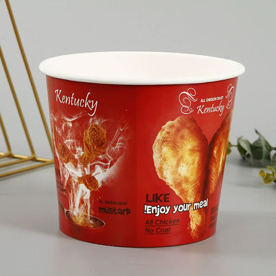 32oz 46oz 48oz ποτών βιοδιασπάσιμος μίας χρήσης κάδος κοτόπουλου επιτραπέζιου σκεύους τηγανισμένος Popcorn