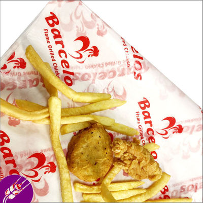 Burger σάντουιτς εγγράφου βιοδιασπάσιμο μίας χρήσης επιτραπέζιου σκεύους έγγραφο ψυκτήρων κρέατος τυλίγοντας ντυμένο κερί