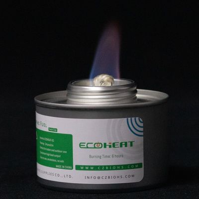 δοχεία καυσίμων πιάτων σκαρών φυτιλιών 4.4cm μαγειρεύοντας για το μαγκάλι τροφίμων πιάτων σκαρών