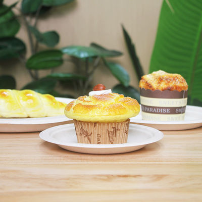 Πράσινα φιλικά μίας χρήσης πιάτα Eco επιτραπέζιου σκεύους κόμματος 100% βιοδιασπάσιμα λιπασματοποιήσιμα