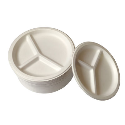 Πράσινα φιλικά μίας χρήσης πιάτα Eco επιτραπέζιου σκεύους κόμματος 100% βιοδιασπάσιμα λιπασματοποιήσιμα