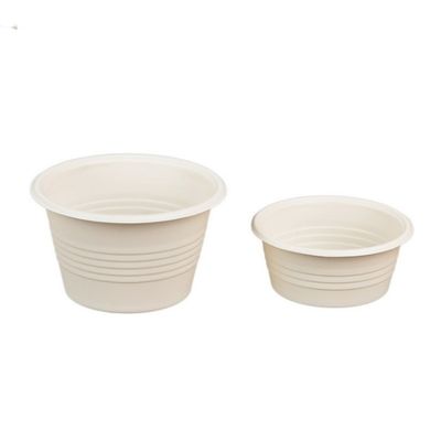 4OZ μίας χρήσης Cornstarch φλυτζάνια μερίδας σάλτσας καρυκευμάτων επιτραπέζιου σκεύους με τα καπάκια