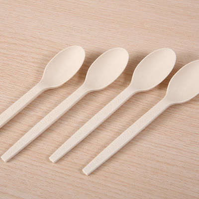 Cornstarch 6In Eco επιτραπέζιο σκεύος 150mm βιοδιασπάσιμο Flatware τομέα εστιάσεως μαχαιριών κουταλιών και δικράνων