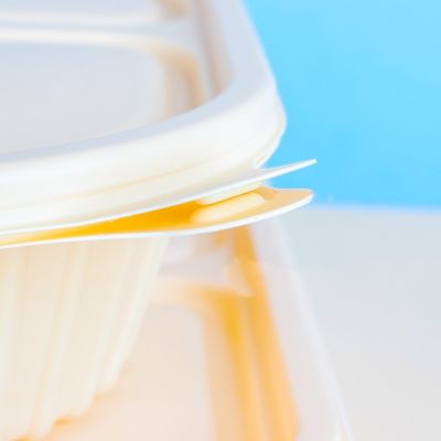 10 ίντσα 3 Cornstarch διαμερισμάτων Cornstarch Bento επιτραπέζιου σκεύους βιοδιασπάσιμα εμπορευματοκιβώτια τροφίμων