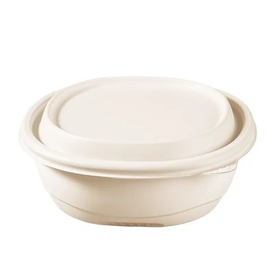800ml 1050ml βιοδιασπάσιμα παίρνουν έξω Cornstarch εμπορευματοκιβωτίων το κύπελλο φρούτων με το καπάκι
