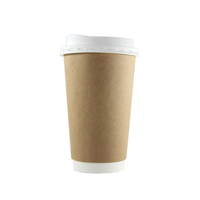 το PE 10oz 12oz έντυσε τα διπλοτειχισμένα εγγράφου φλυτζάνια καφέ φλυτζανιών μίας χρήσης με τα καπάκια