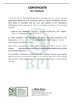ΚΙΝΑ Changzhou Bio Hotel Supplies Co., Ltd. Πιστοποιήσεις